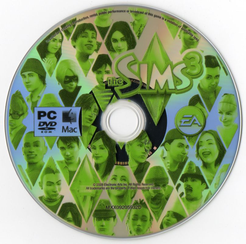 Media for The Sims 3 (Collector's Edition) (Macintosh and Windows)