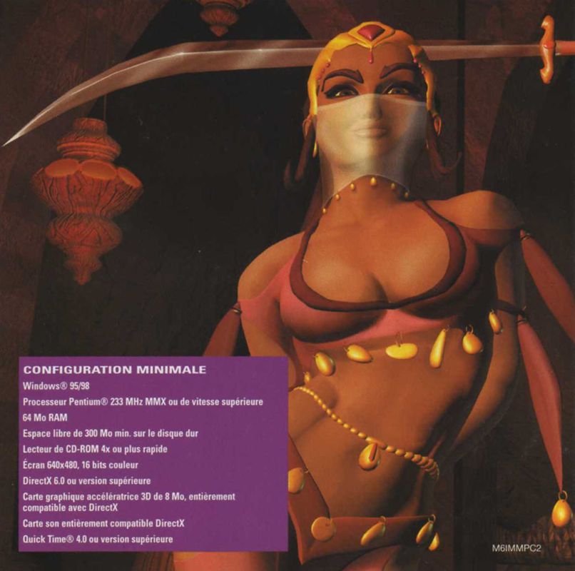 Other for Prince of Persia 3D (Windows) (M6 Multimedia PC N°2 covermount): Jewel Case - Inside Front Inlay