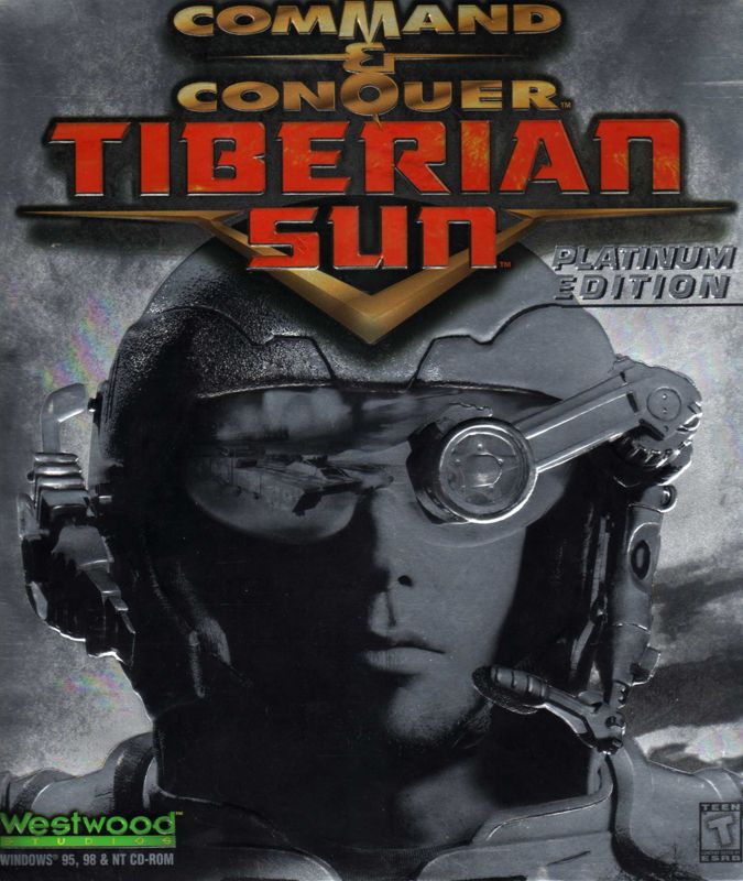 Front Cover for Command & Conquer: Tiberian Sun (Platinum Edition) (Windows) (Numbered box release)