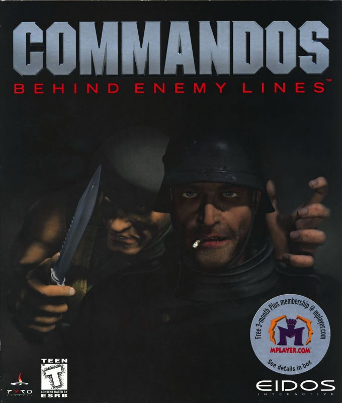 Front Cover for Commandos: Behind Enemy Lines (Windows)