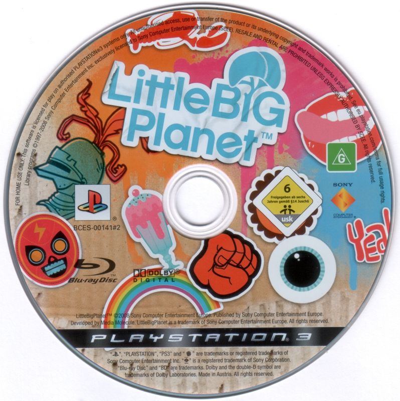 Media for LittleBigPlanet (PlayStation 3)