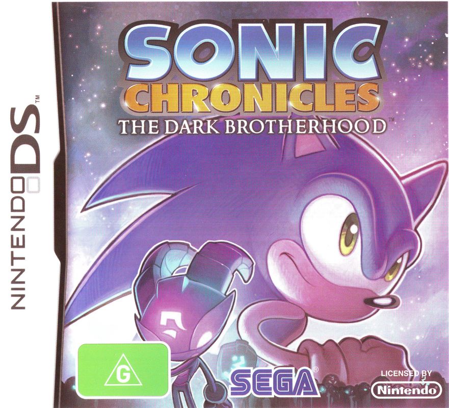 Front Cover for Sonic Chronicles: The Dark Brotherhood (Nintendo DS)