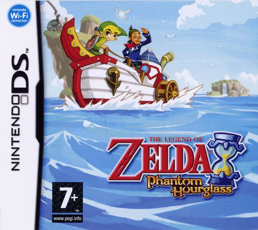 Front Cover for The Legend of Zelda: Phantom Hourglass (Nintendo DS) (Promotional cover)