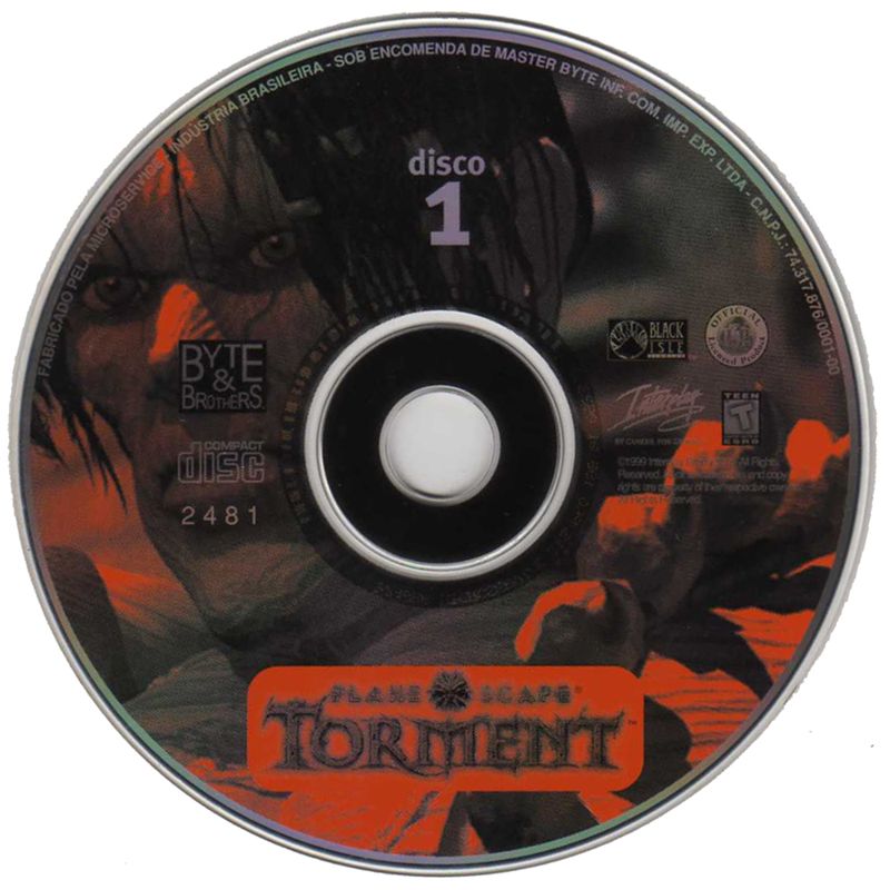 Media for Planescape: Torment (Windows): Disc 1