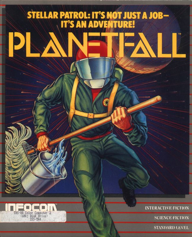 Front Cover for Planetfall (TRS-80 CoCo)