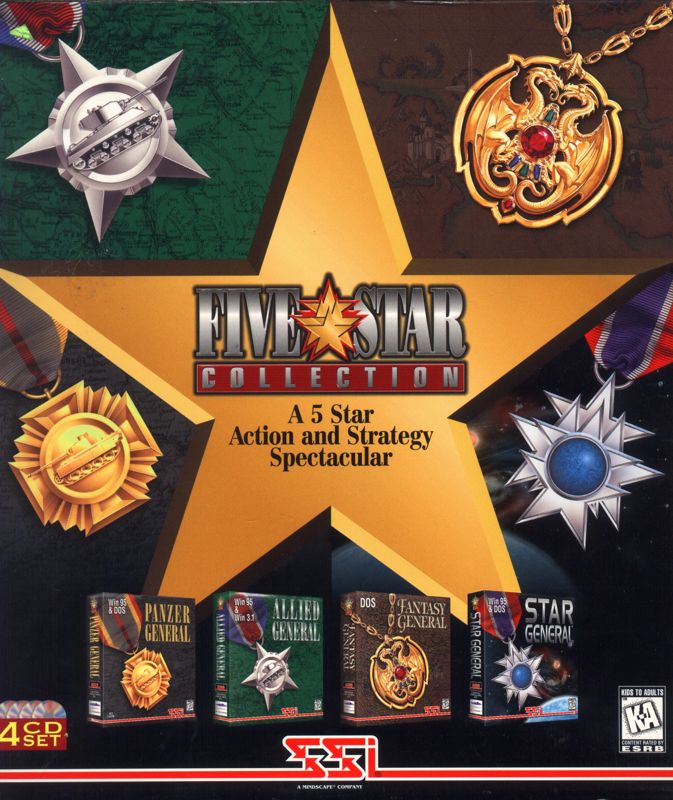 Front Cover for Five Star Collection (DOS and Windows and Windows 3.x)