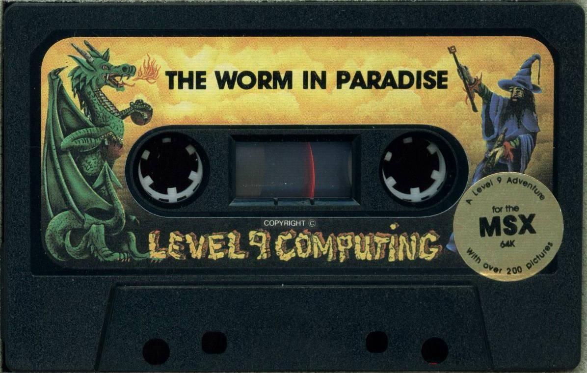 Media for The Worm in Paradise (MSX)