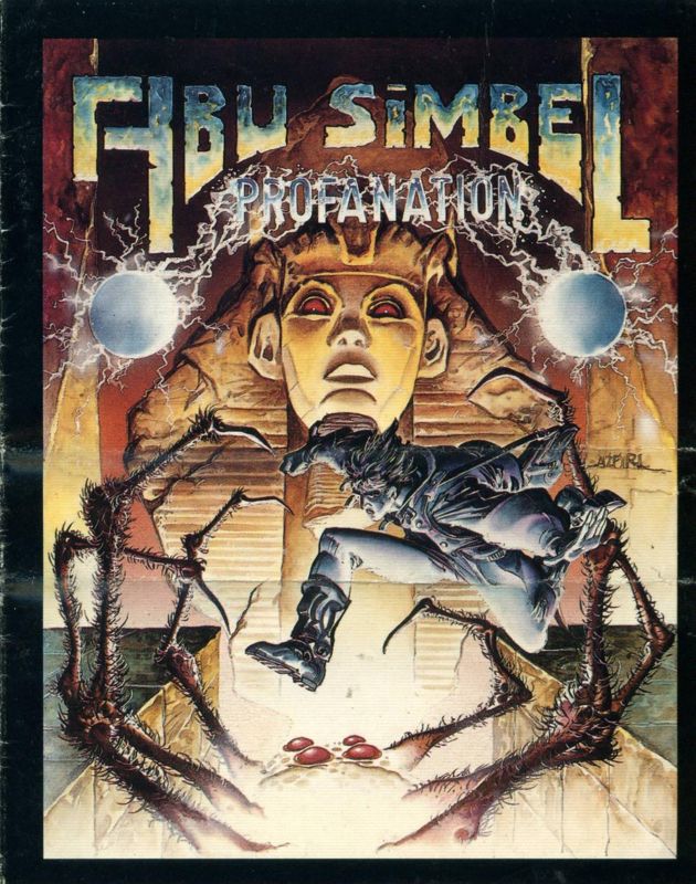 Front Cover for Abu Simbel Profanation (MSX)