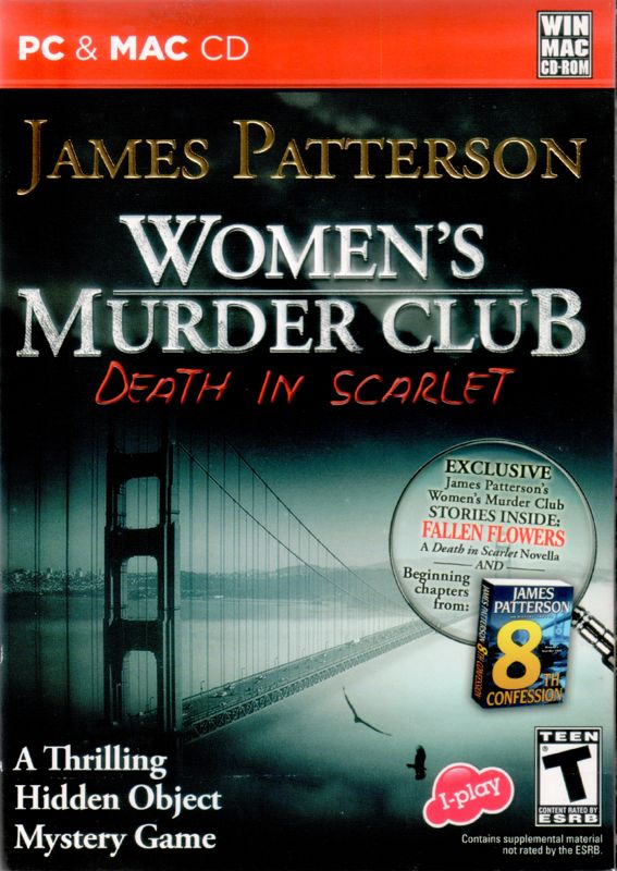 Front Cover for James Patterson: Women's Murder Club - Death in Scarlet (Macintosh and Windows)