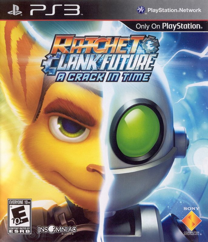 Front Cover for Ratchet & Clank Future: A Crack in Time (PlayStation 3)