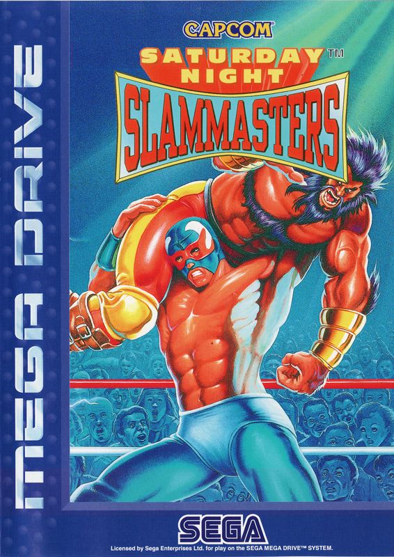 Front Cover for Saturday Night Slam Masters (Genesis)