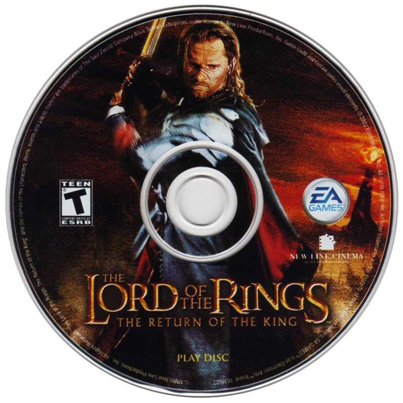 Media for World of EA Games (Windows): The Lord Of The Rings - Play Disc