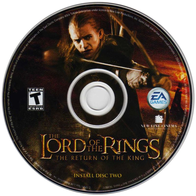 Media for World of EA Games (Windows): The Lord Of The Rings - Install Disc 2