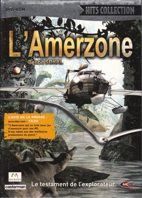 Front Cover for Amerzone: The Explorer's Legacy (Windows) (Hits Collection release)