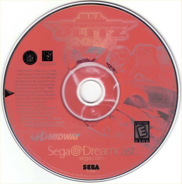 Media for NFL Blitz 2000 (Dreamcast)