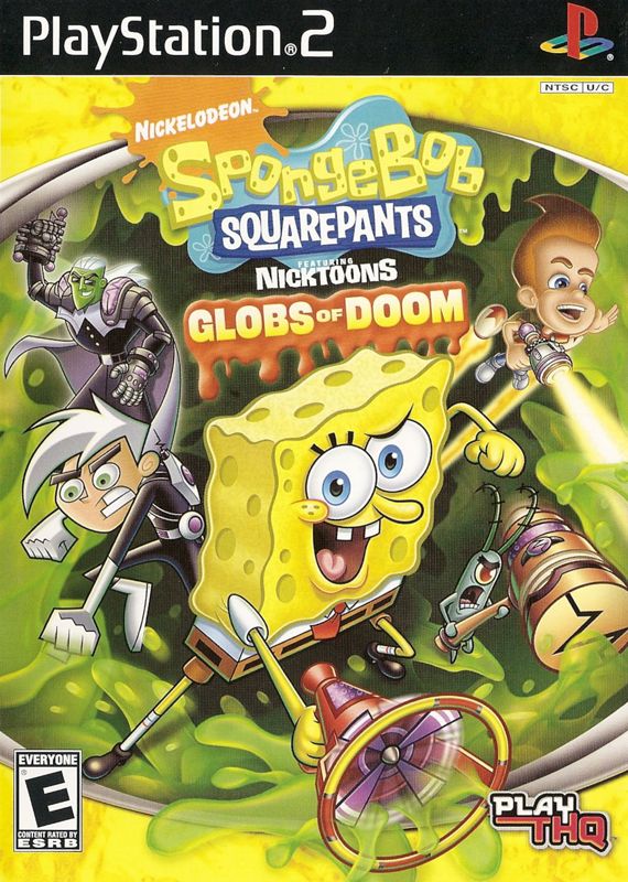 Front Cover for SpongeBob SquarePants Featuring Nicktoons: Globs of Doom (PlayStation 2)