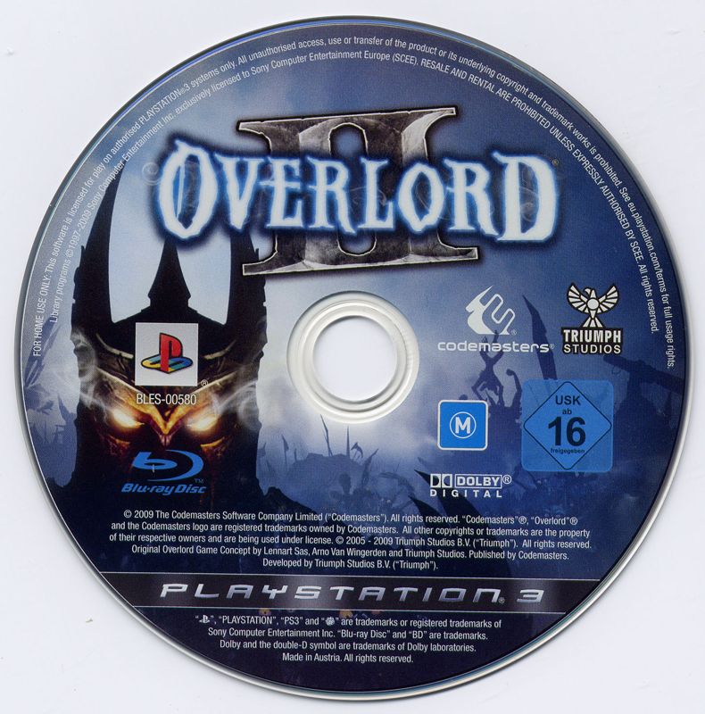 Media for Overlord II (PlayStation 3)