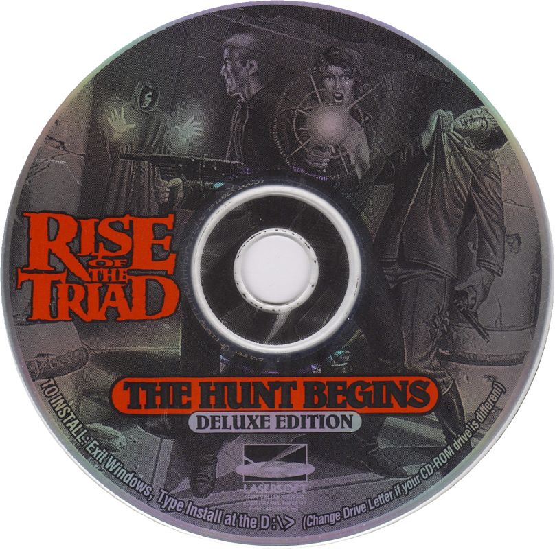 Media for Rise of the Triad: The HUNT Begins (Deluxe Edition) (DOS)