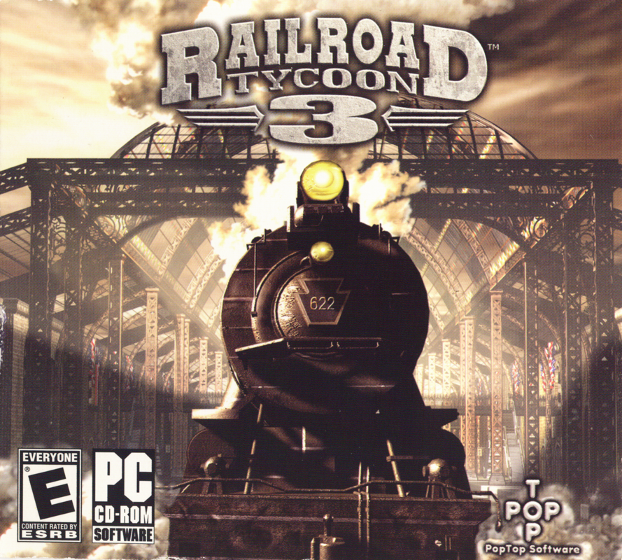 Front Cover for Railroad Tycoon 3 (Windows) (Small box, Budget release)