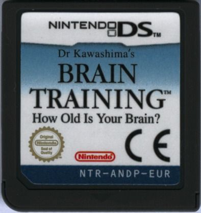 Media for Brain Age: Train Your Brain in Minutes a Day! (Nintendo DS) (2007 release)