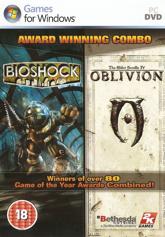 Front Cover for BioShock & The Elder Scrolls IV: Oblivion Bundle (Windows)