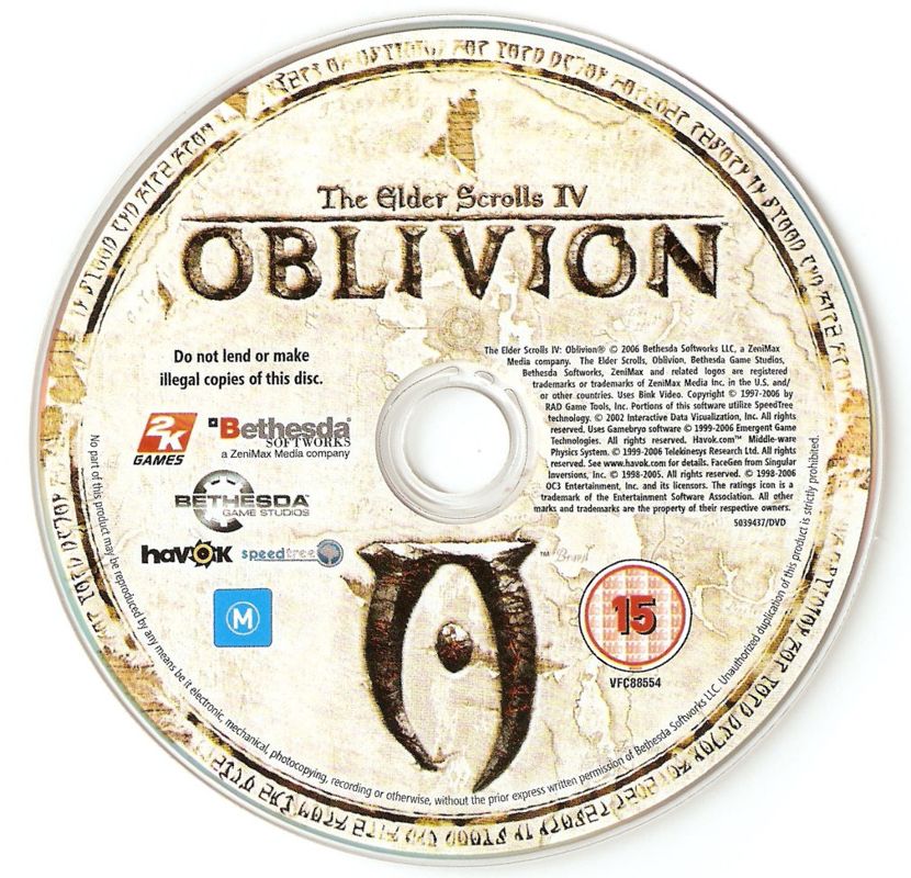 Media for BioShock & The Elder Scrolls IV: Oblivion Bundle (Windows): Oblivion IV
