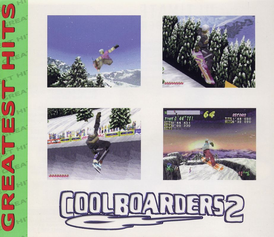 Inside Cover for Cool Boarders 2 (PlayStation) (Greatest Hits release): Back