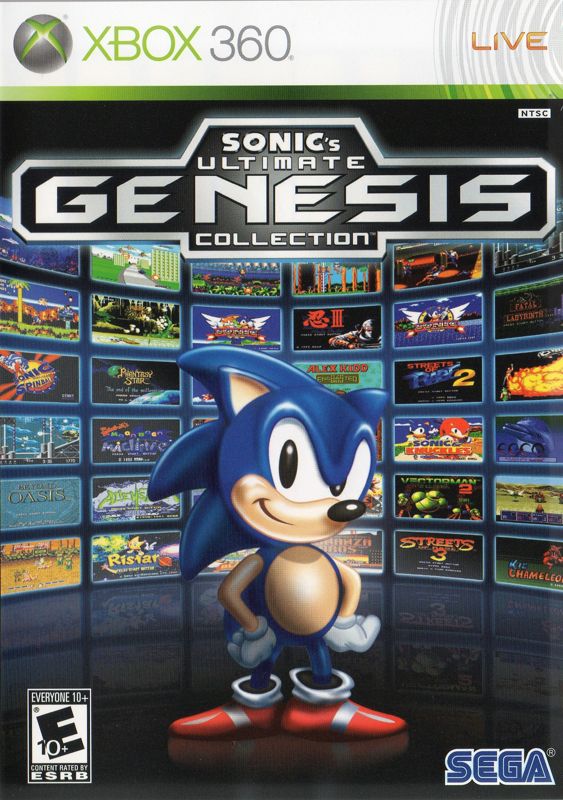 Front Cover for Sonic's Ultimate Genesis Collection (Xbox 360)