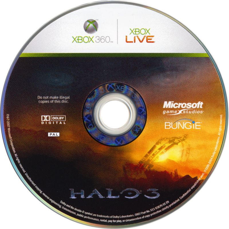 Media for Halo 3 (Xbox 360)