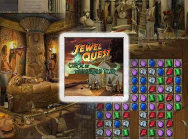 Front Cover for Jewel Quest Mysteries: Curse of the Emerald Tear (Windows) (WildGames release)