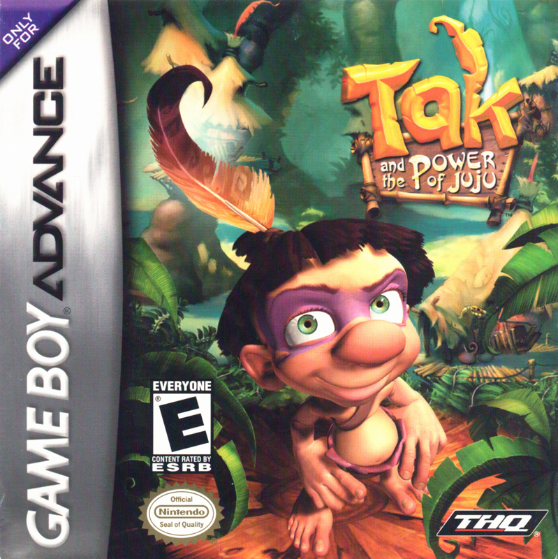 Front Cover for Tak and the Power of Juju (Game Boy Advance)