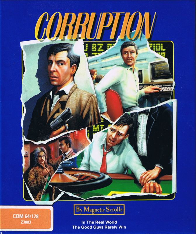 Front Cover for Corruption (Commodore 64)