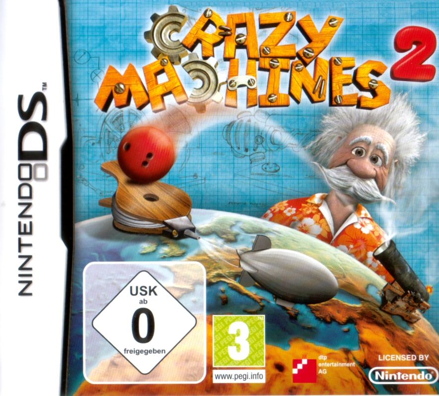 Front Cover for Crazy Machines 2 (Nintendo DS)
