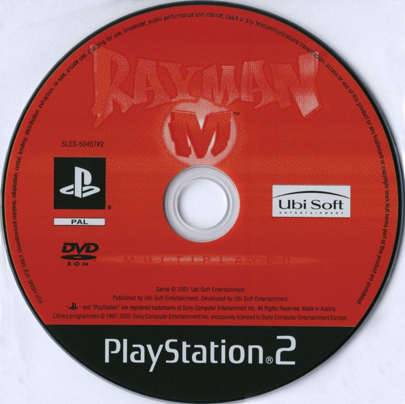 Media for Rayman: 10th Anniversary Collection (PlayStation 2)