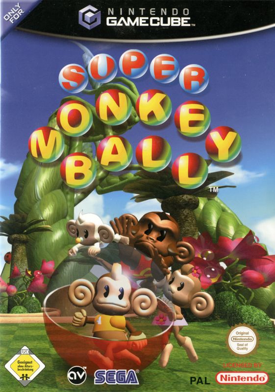 Front Cover for Super Monkey Ball (GameCube)