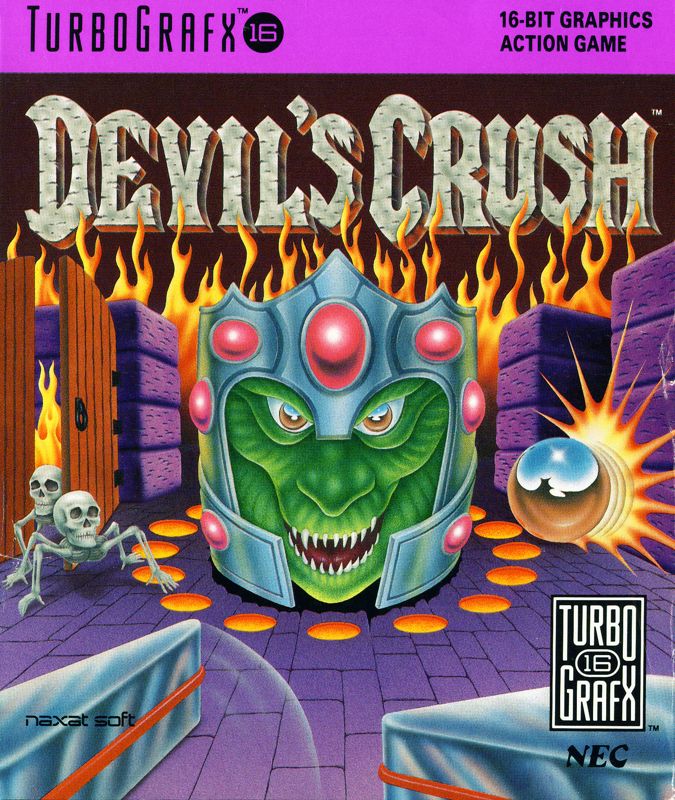Front Cover for Devil's Crush (TurboGrafx-16)