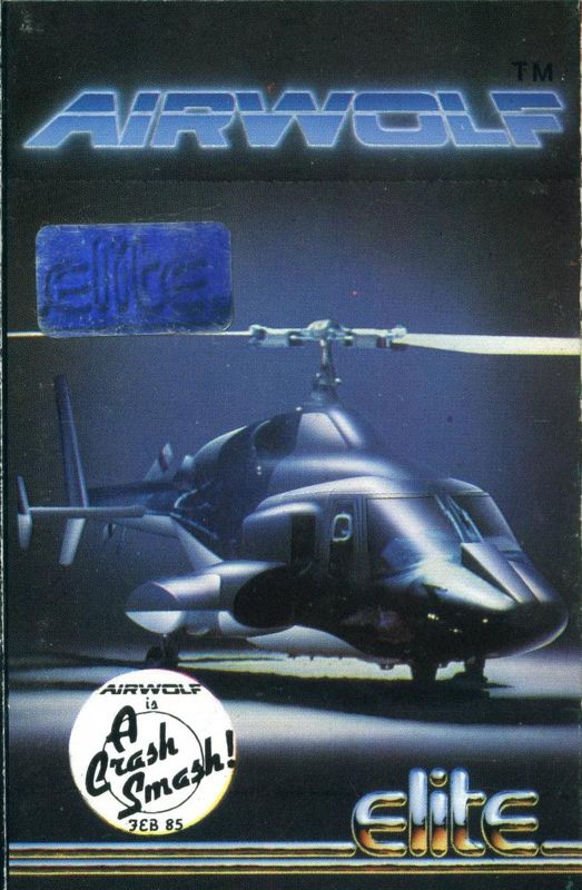 Front Cover for Airwolf (ZX Spectrum)