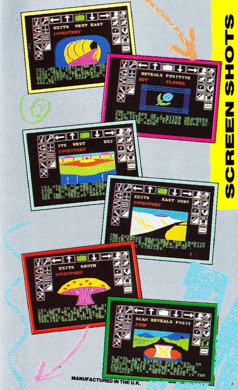 Inside Cover for Kobyashi Naru (ZX Spectrum): Left