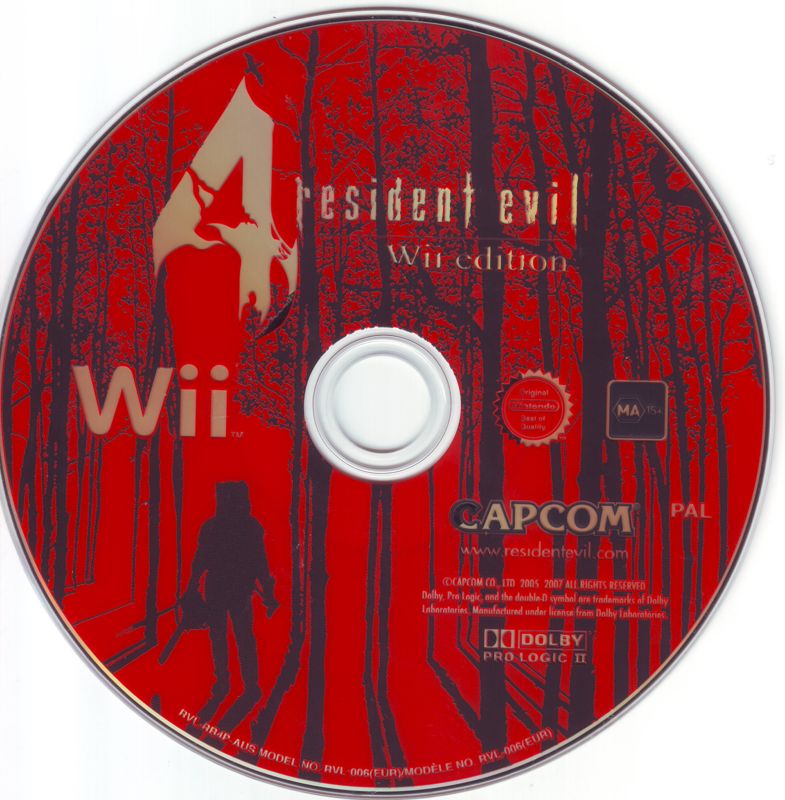 Media for Resident Evil 4 (Wii) (Second release)