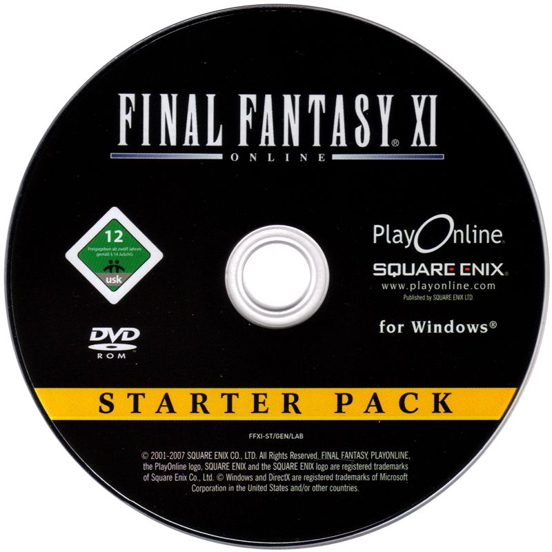 Media for Final Fantasy XI Online: Starter Pack (Windows)