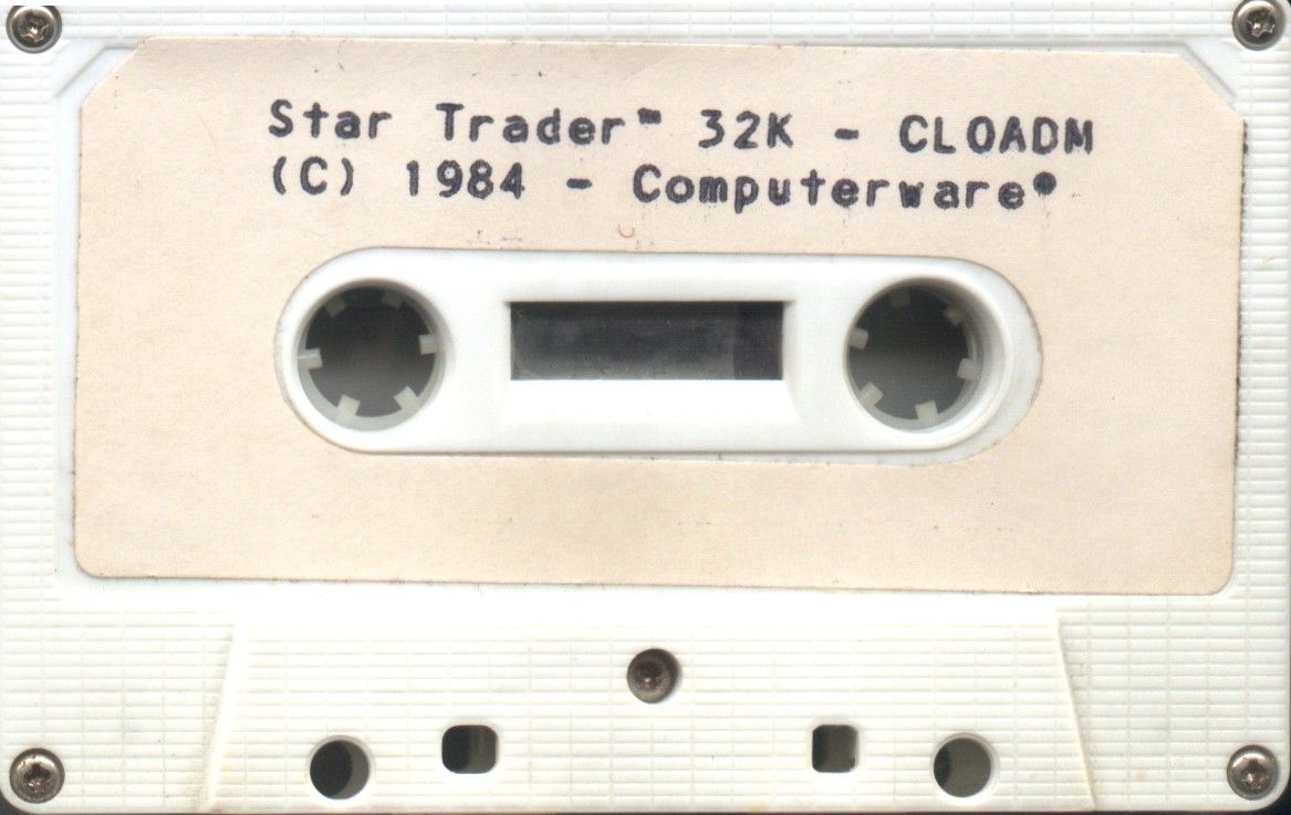 Media for Star Trader (TRS-80 CoCo)