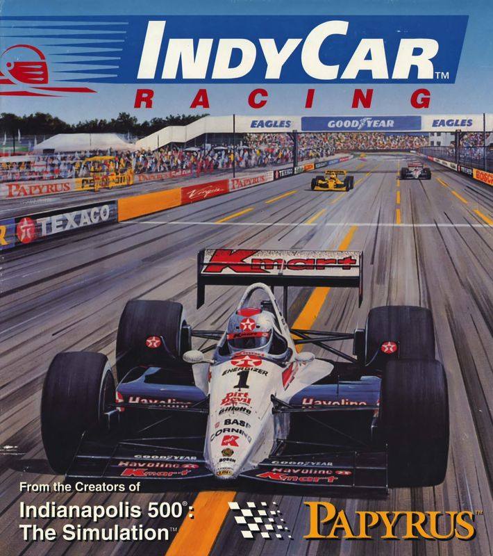 Front Cover for IndyCar Racing (DOS)