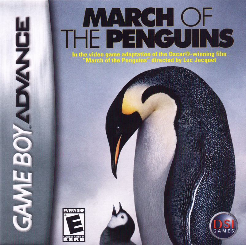 Front Cover for March of the Penguins (Game Boy Advance)