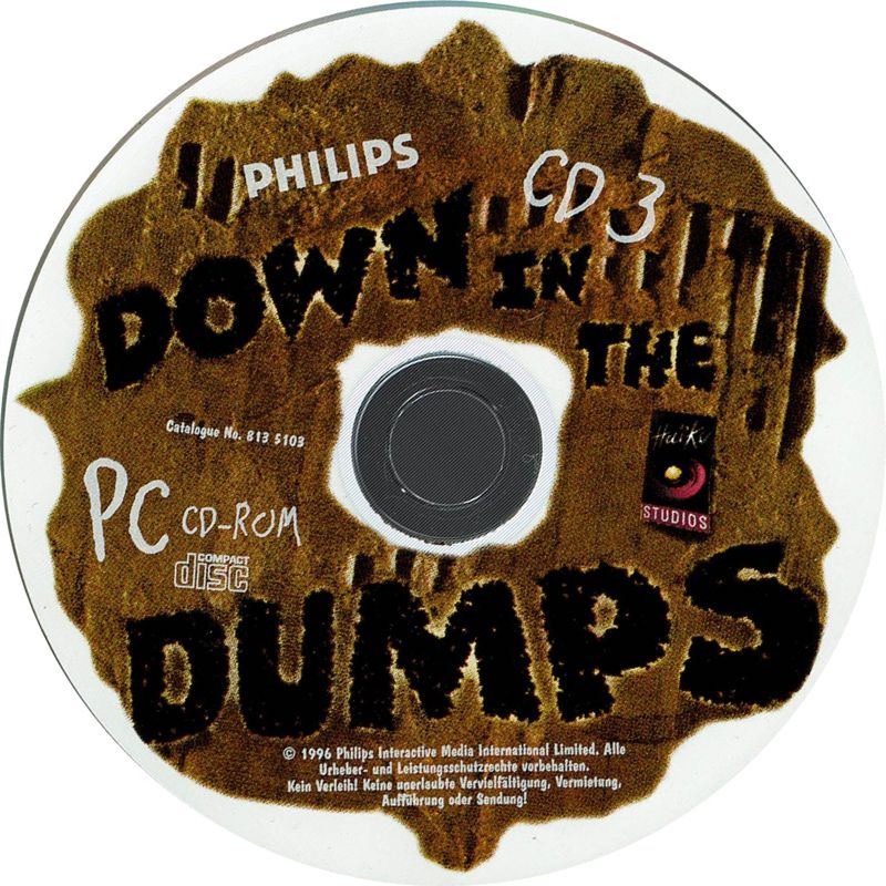 Media for Down in the Dumps (DOS): Disc 3