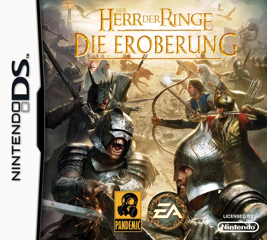 Front Cover for The Lord of the Rings: Conquest (Nintendo DS)