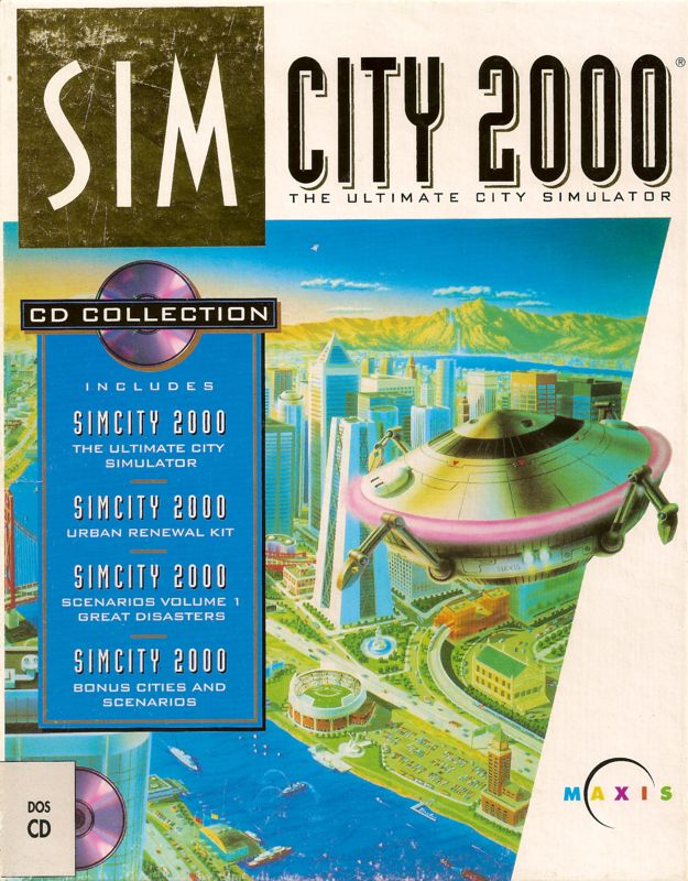 Front Cover for SimCity 2000: CD Collection (DOS)