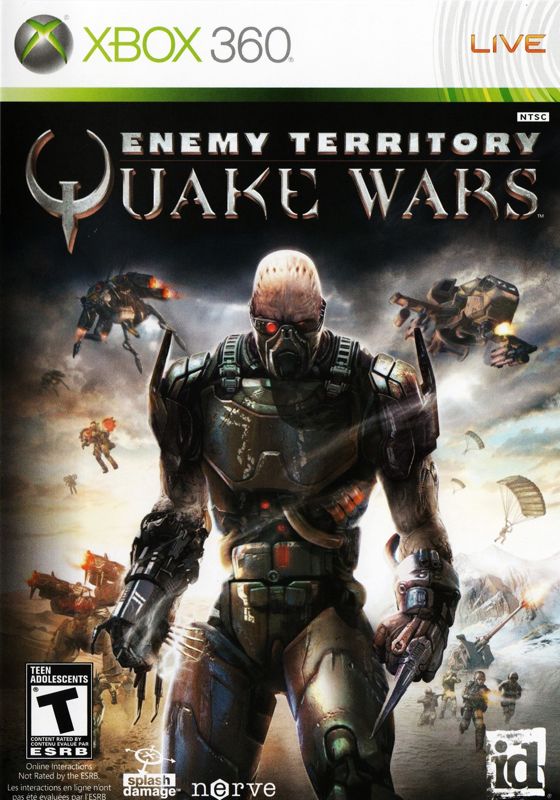 Front Cover for Enemy Territory: Quake Wars (Xbox 360)