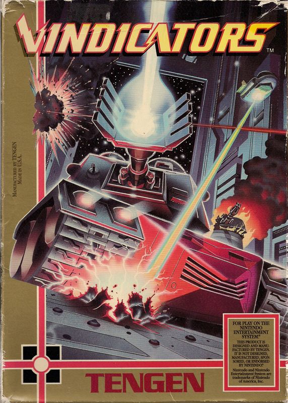 Front Cover for Vindicators (NES)