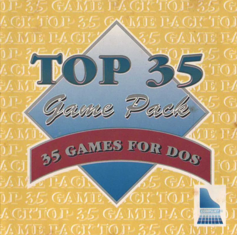 Front Cover for Top 35 Game Pack: 35 Games for DOS (DOS)