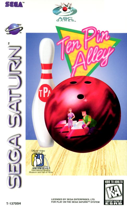 Front Cover for Ten Pin Alley (SEGA Saturn)
